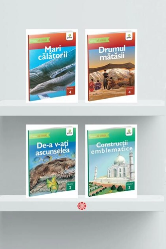 Pachet Vreau să citesc, Nivelurile 3-4