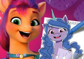 My Little Pony. Colorează și desenează