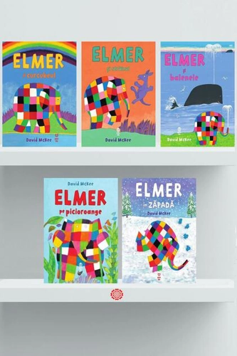 Pachet Primele cărți cu Elmer