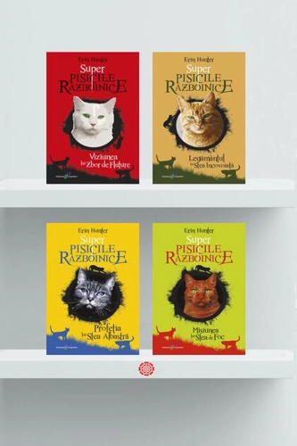 Pachet Seria Super Pisicile războinice