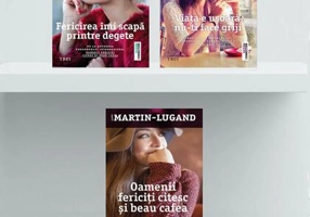 Pachet Oamenii fericiți citesc și beau cafea