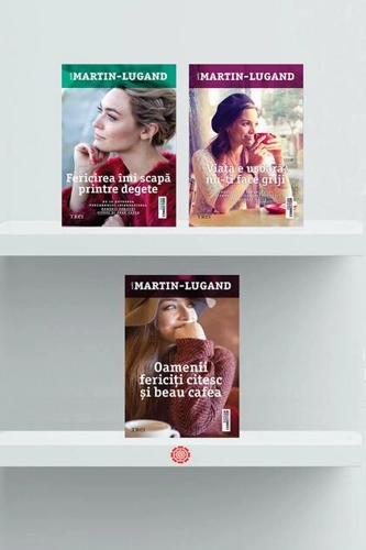 Pachet Oamenii fericiți citesc și beau cafea