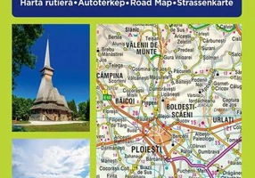 Hartă rutieră România Comfort