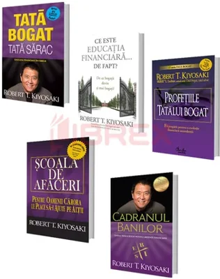 Pachet Cum sa devii milionar. Set 5 carti