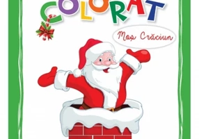 Cartea mea de colorat - Mos Craciun