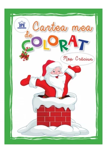 Cartea mea de colorat - Mos Craciun
