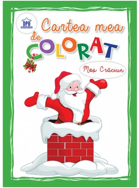 Cartea mea de colorat - Mos Craciun