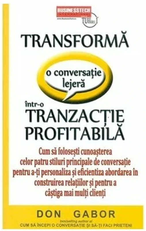 Transforma o conversatie lejera intr-o tranzactie profitabila