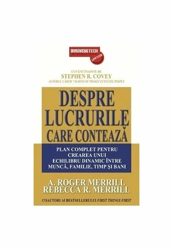 Despre lucrurile care conteaza – plan complet
