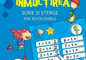 Scrie si sterge - Inmultirea