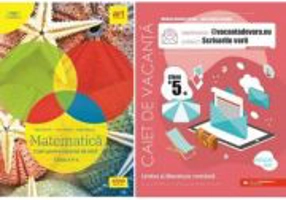Pachet Caiete pentru vacanta de vara, clasa a 5-a. Matematica si Limba si literatura romana - Marius Perianu, Mihaela Daniela Cirstea