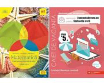Pachet Caiete pentru vacanta de vara, clasa a 5-a. Matematica si Limba si literatura romana - Marius Perianu, Mihaela Daniela Cirstea