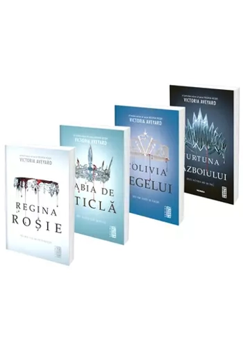 Pachet complet Regina Rosie. Set 4 carti
