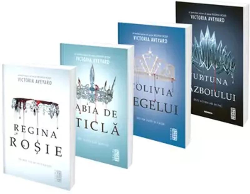Pachet complet Regina Rosie. Set 4 carti
