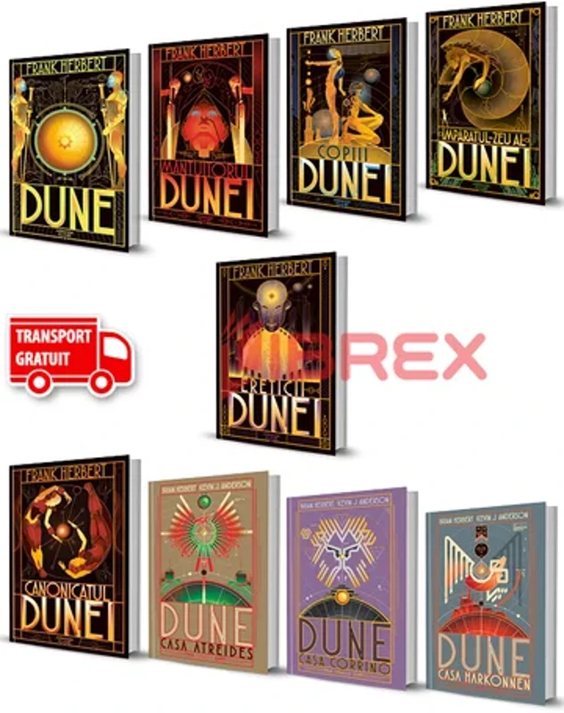 Pachet Universul Dune. Set 9 volume