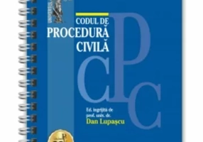 Codul de procedura civila IANUARIE 2024 - EDITIE SPIRALATA