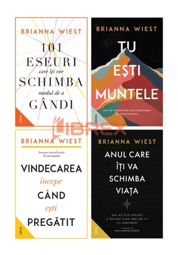 Pachet Autor de TOP - Brianna Wiest. Set 4 carti