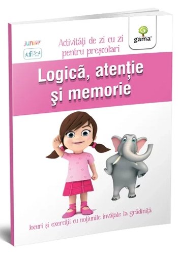 Logica  atentie și memorie 3-4 ani
