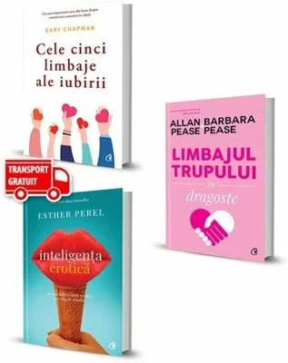 Pachet Limbajele Iubirii. Set 3 carti