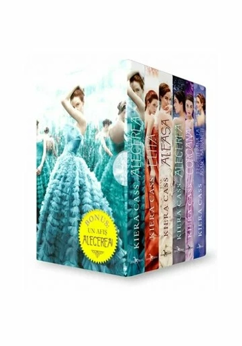 Seria Alegerea, Kiera Cass. Caseta 6 volume + Poster Cadou