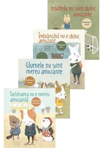 Pachet Bullyingul nu este amuzant. Set 4 carti