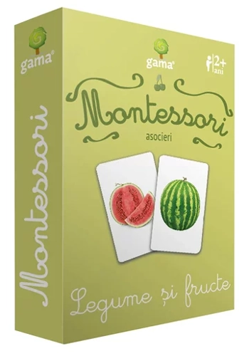 Montessori.  Asocieri. Legume si fructe