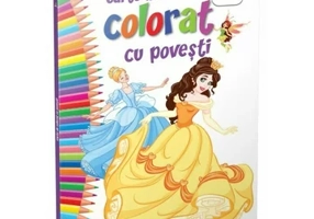 Carte de colorat cu povesti