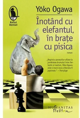Inotand cu elefantul, in brate cu pisica