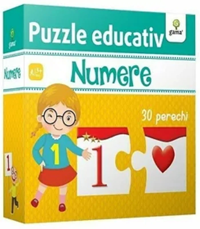 Numere. Puzzle educativ