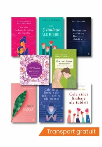 Pachet complet Gary Chapman - Set 8 carti