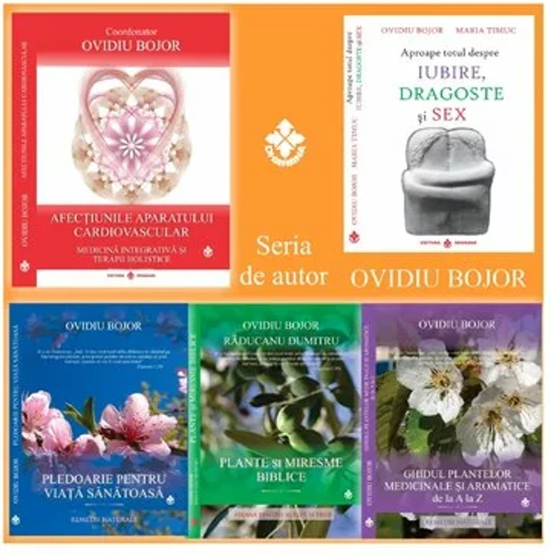 Pachet de autor Ovidiu Bojor. Set 5 carti