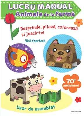 Lucru manual. Animale de la ferma