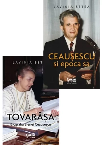 Pachet biografic Elena si Nicolae Ceausescu. Set 2 carti
