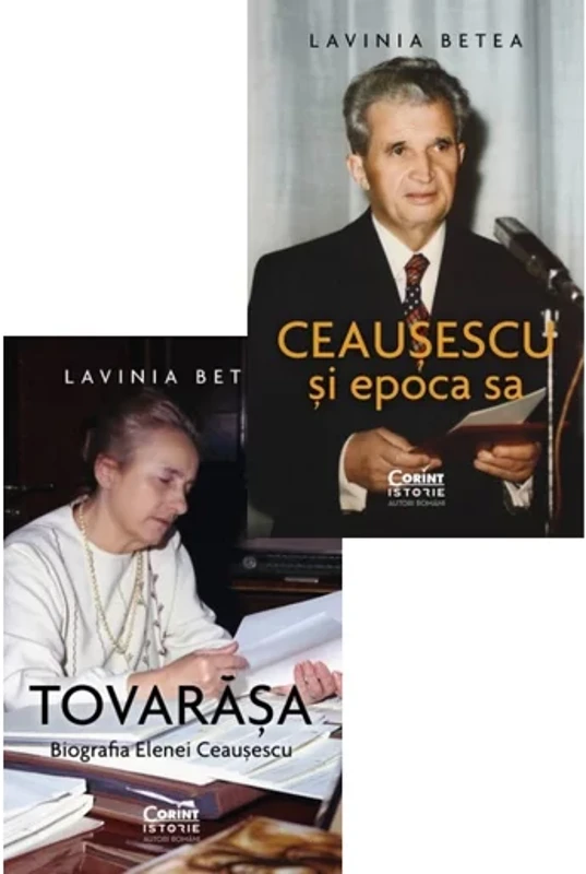 Pachet biografic Elena si Nicolae Ceausescu. Set 2 carti