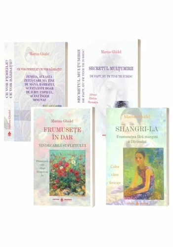 Pachet de autor Marius Ghidel. Set 4 carti