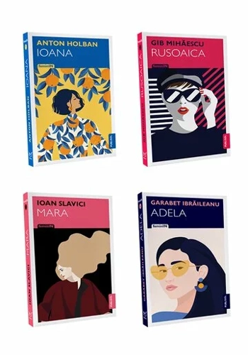 Pachet Colectia FeminIN. Set 4 carti