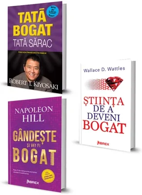 Pachet Stiinta imbogatirii. Set 3 carti