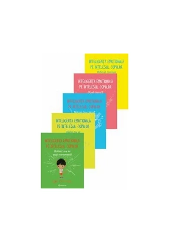 Pachet Inteligenta emotionala pe intelesul copiilor. Set 5 carti