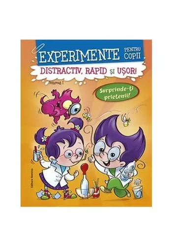 Experimente pentru copii - portocaliu