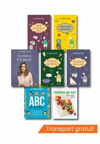 Pachet complet Dr. Mihaela Bilic - Set 7 carti