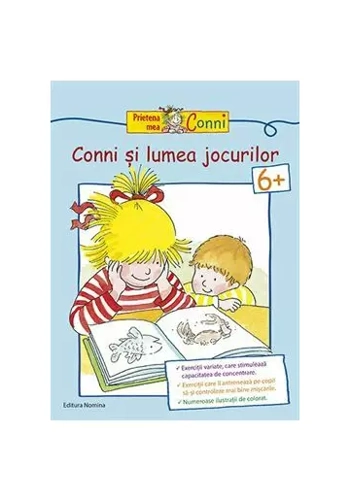 Conni si lumea jocurilor 6 ani+