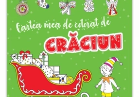 Cartea mea de colorat de Craciun