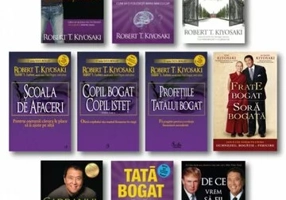 Pachet complet Robert T. Kiyosaki - Set 10 carti