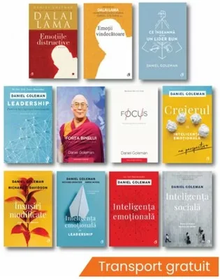 Pachet complet Daniel Goleman - Set 11 carti