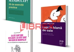 Pachet Scapa de manipulatori. Set 3 carti