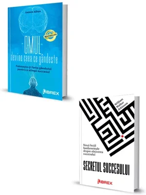 Pachet Gandeste si vei avea succes. Set 2 carti