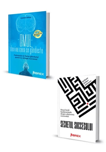 Pachet Gandeste si vei avea succes. Set 2 carti