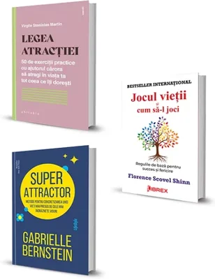 Pachet Legea Atractiei. Set 3 carti