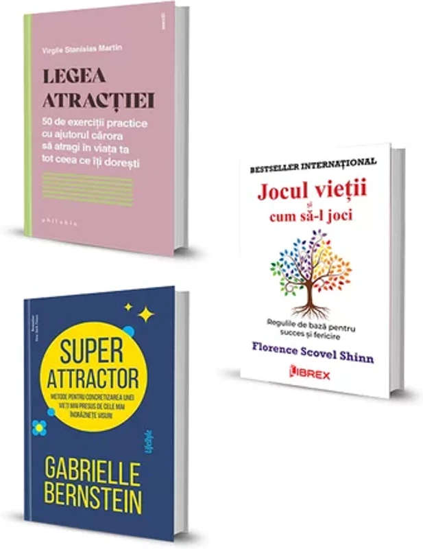 Pachet Legea Atractiei. Set 3 carti