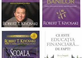 Pachet Tata Bogat - Scoala de Afaceri, Set 4 carti